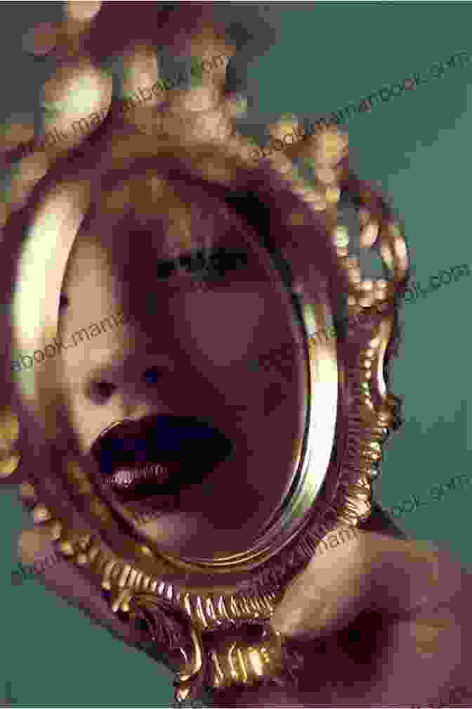 A Young Woman Looking Into A Mirror, Reflecting On Her Own Self THE WORLD IN MY MIRROR