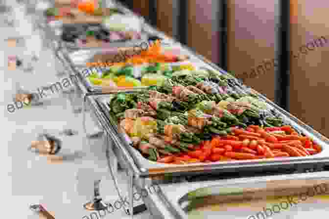 Image Of A Table Full Of Catered Food. Decorative Candles Workshop: A Business You Can Start In Your Own Kitchen