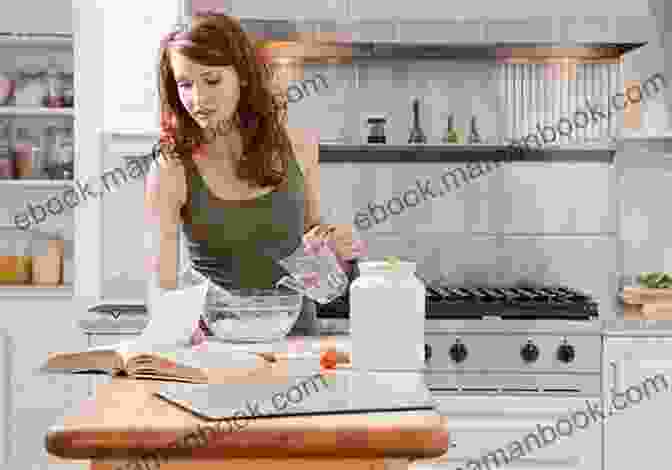 Image Of A Woman Baking Cookies In Her Kitchen. Decorative Candles Workshop: A Business You Can Start In Your Own Kitchen
